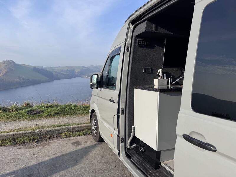 VOLKSWAGEN CRAFTER 2.0 BiTurbo 180BHP AUTOMATIC. ( MAN TGE).£592.61 PER MONTH ON FINANCE. LWB Campervan / Dayvan. Only 2018