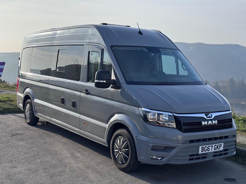VOLKSWAGEN CRAFTER 2.0 BiTurbo 180BHP AUTOMATIC. ( MAN TGE).£592.61 PER MONTH ON FINANCE. LWB Campervan / Dayvan. Only 2018