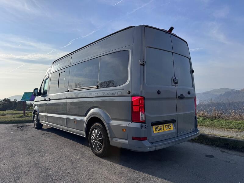 VOLKSWAGEN CRAFTER 2.0 BiTurbo 180BHP AUTOMATIC. ( MAN TGE).£592.61 PER MONTH ON FINANCE. LWB Campervan / Dayvan. Only 2018
