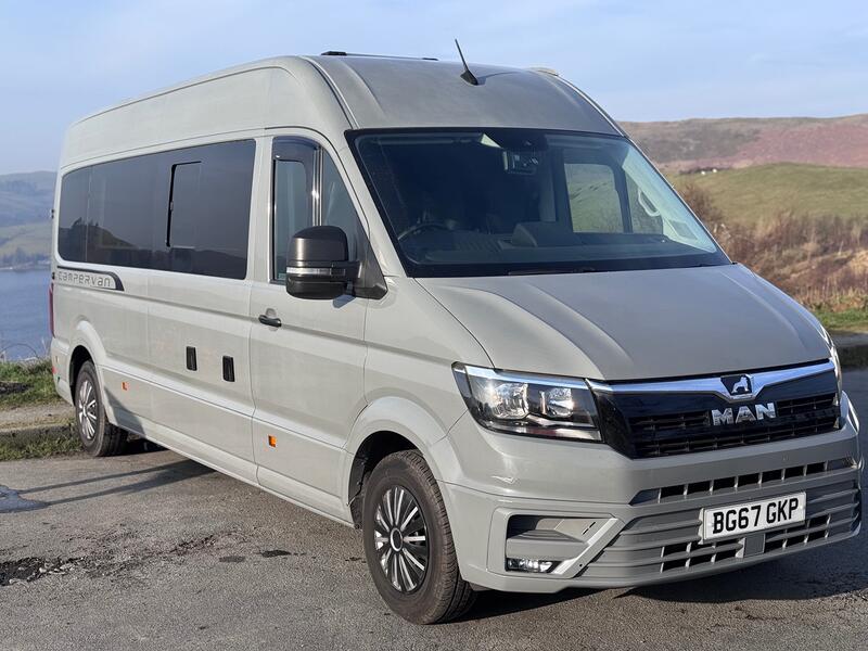 VOLKSWAGEN CRAFTER 2.0 BiTurbo 180BHP AUTOMATIC. ( MAN TGE).£592.61 PER MONTH ON FINANCE. LWB Campervan / Dayvan. Only 2018
