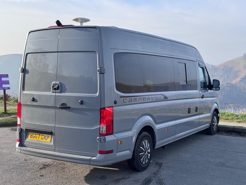 VOLKSWAGEN CRAFTER 2.0 BiTurbo 180BHP AUTOMATIC. ( MAN TGE).£592.61 PER MONTH ON FINANCE. LWB Campervan / Dayvan. Only 2018