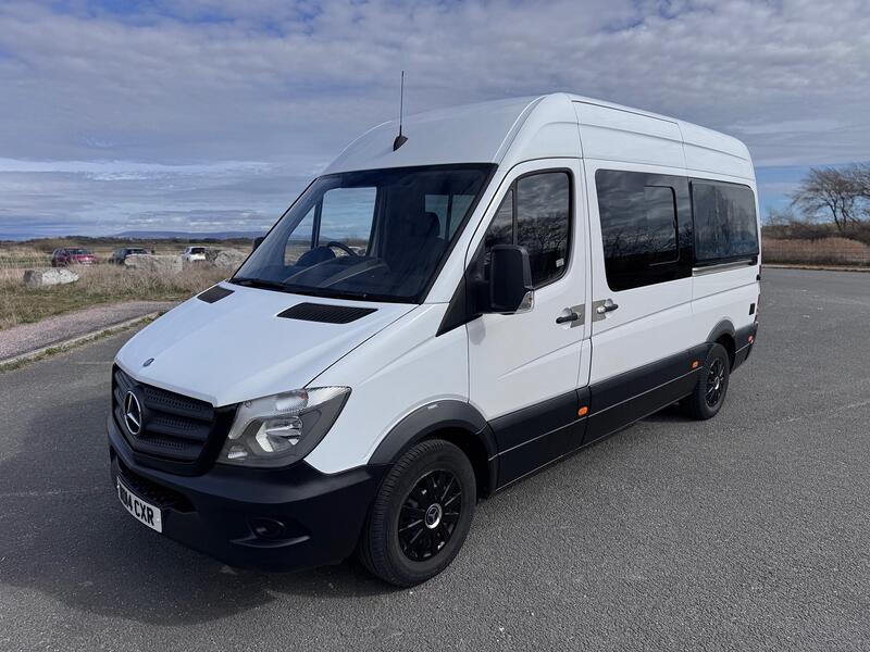 MERCEDES-BENZ SPRINTER 313 CDI MWB Campervan. New Build. Side Pods. Solar. Swivel Seat. Maxifan, Inverter. Mains Hook up.  2014