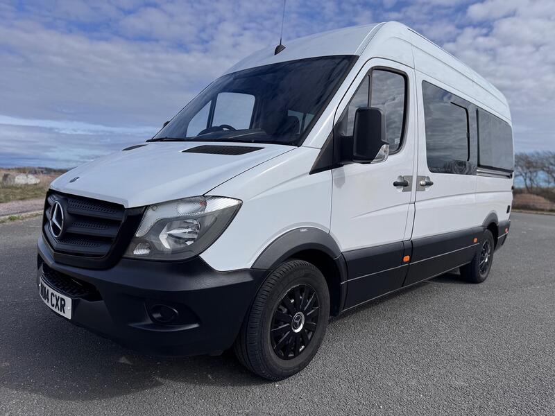 MERCEDES-BENZ SPRINTER 313 CDI MWB Campervan. New Build. Side Pods. Solar. Swivel Seat. Maxifan, Inverter. Mains Hook up.  2014