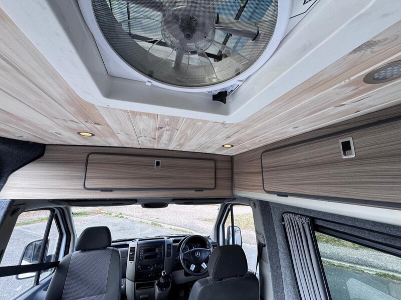 MERCEDES-BENZ SPRINTER 313 CDI MWB Campervan. New Build. Side Pods. Solar. Swivel Seat. Maxifan, Inverter. Mains Hook up.  2014