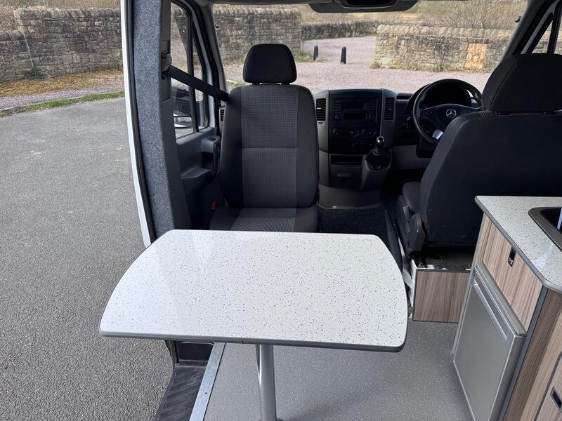 MERCEDES-BENZ SPRINTER 313 CDI MWB Campervan. New Build. Side Pods. Solar. Swivel Seat. Maxifan, Inverter. Mains Hook up.  2014
