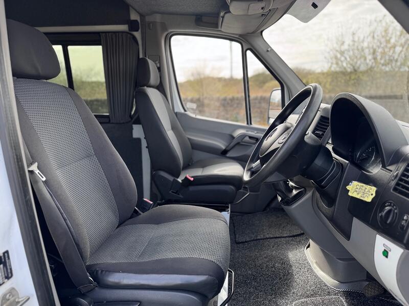 MERCEDES-BENZ SPRINTER 313 CDI MWB Campervan. New Build. Side Pods. Solar. Swivel Seat. Maxifan, Inverter. Mains Hook up.  2014