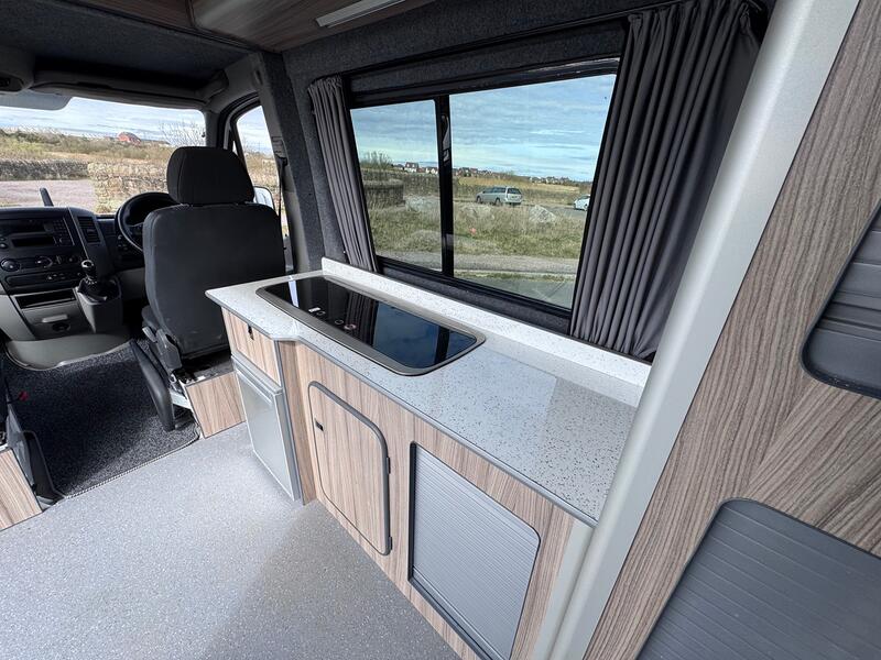MERCEDES-BENZ SPRINTER 313 CDI MWB Campervan. New Build. Side Pods. Solar. Swivel Seat. Maxifan, Inverter. Mains Hook up.  2014