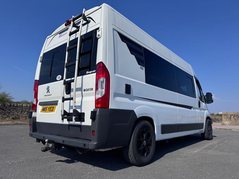 PEUGEOT BOXER 2.2 HDi LWB Campervan. 2 Berth. Solar. Maxifan. 56K. AC. Awning. New Build 2015