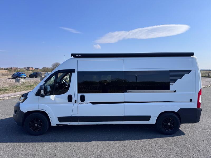 PEUGEOT BOXER 2.2 HDi LWB Campervan. 2 Berth. Solar. Maxifan. 56K. AC. Awning. New Build 2015