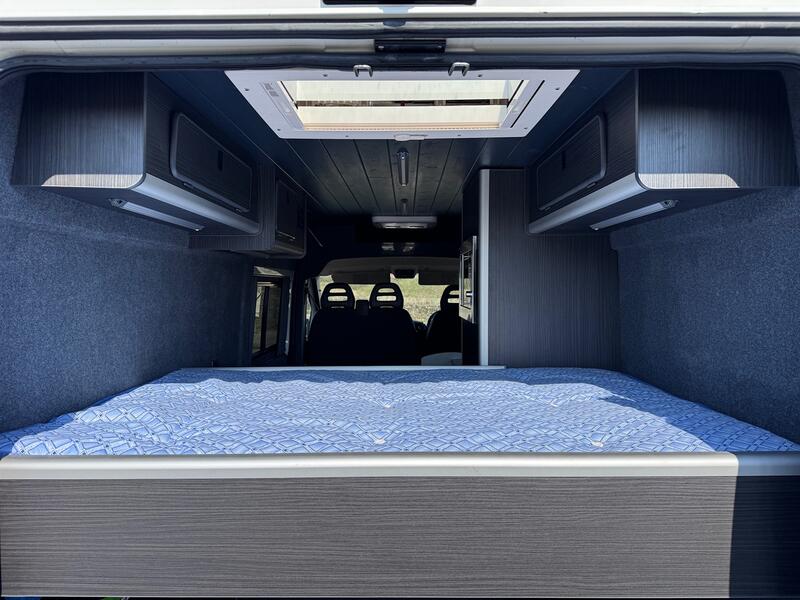 PEUGEOT BOXER 2.2 HDi LWB Campervan. 2 Berth. Solar. Maxifan. 56K. AC. Awning. New Build 2015