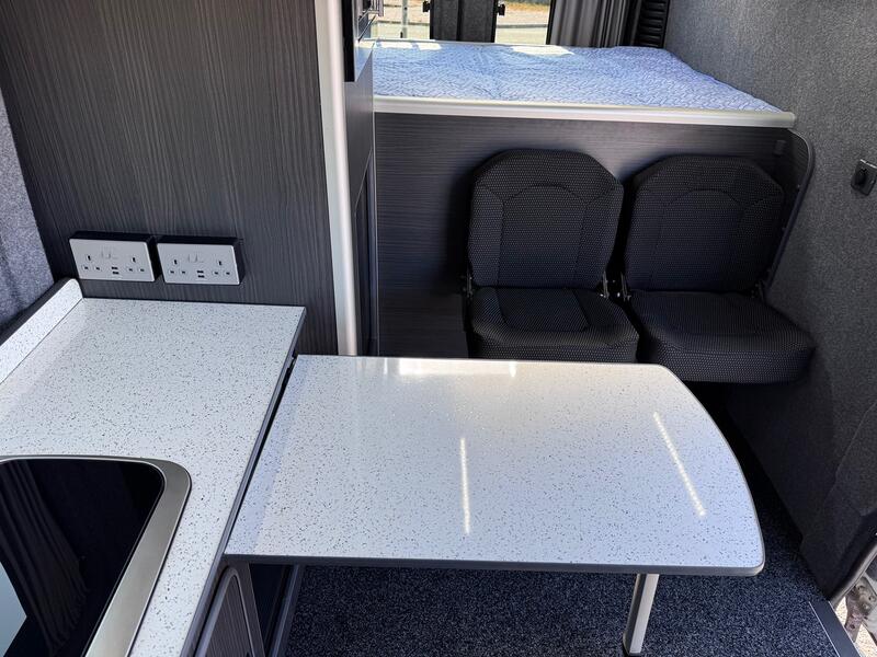 PEUGEOT BOXER 2.2 HDi LWB Campervan. 2 Berth. Solar. Maxifan. 56K. AC. Awning. New Build 2015