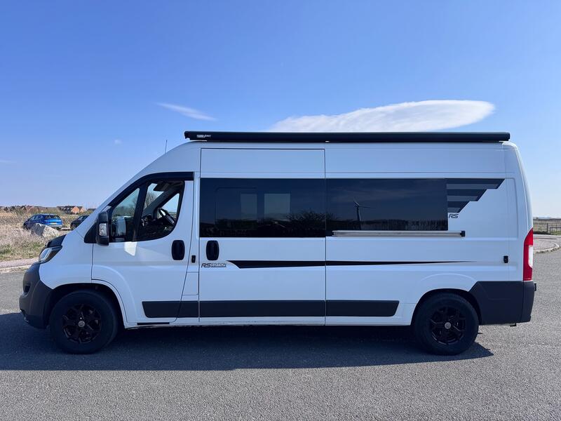 PEUGEOT BOXER 2.2 HDi LWB Campervan. 2 Berth. Solar. Maxifan. 56K. AC. Awning. New Build 2015