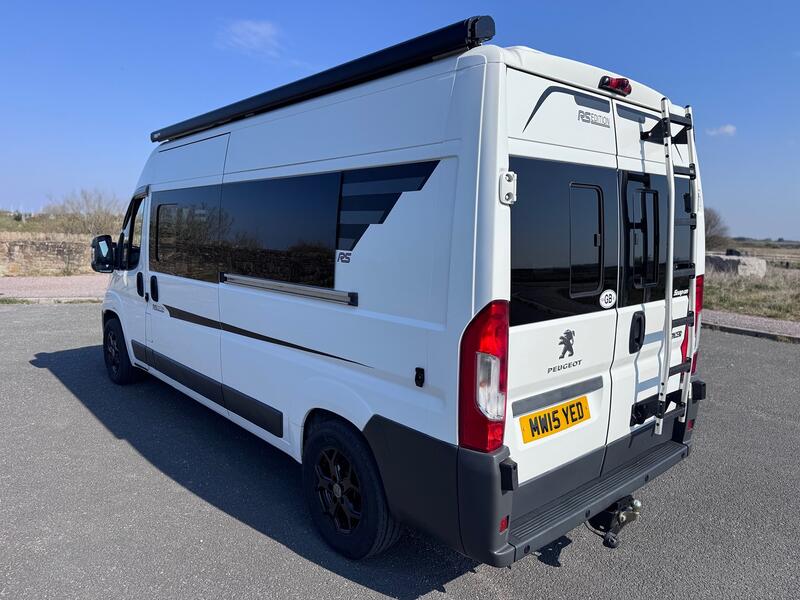 PEUGEOT BOXER 2.2 HDi LWB Campervan. 2 Berth. Solar. Maxifan. 56K. AC. Awning. New Build 2015