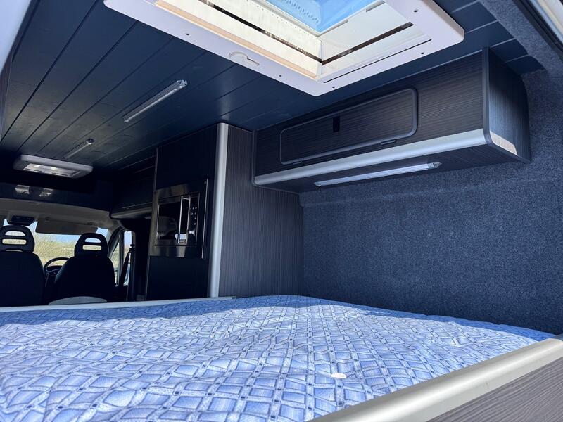 PEUGEOT BOXER 2.2 HDi LWB Campervan. 2 Berth. Solar. Maxifan. 56K. AC. Awning. New Build 2015
