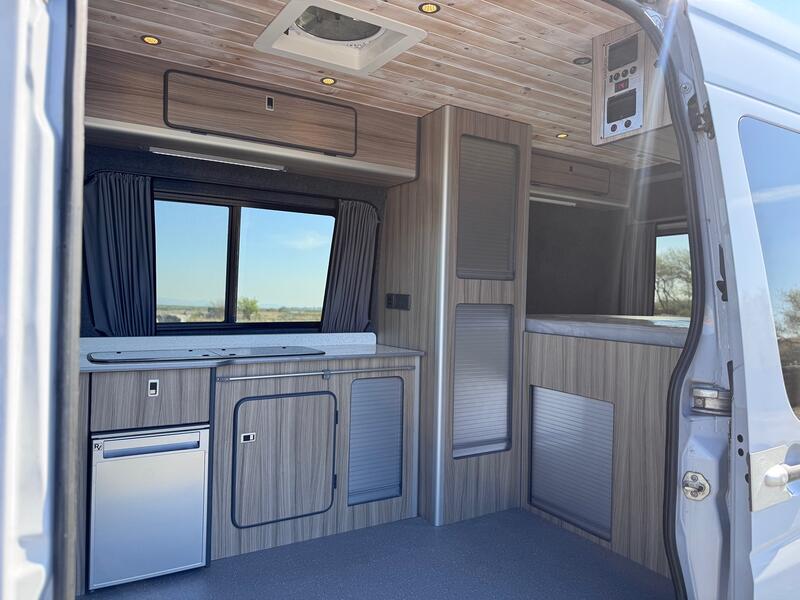 MERCEDES-BENZ SPRINTER MWB Off Grid Campervan. Solar. Heater. Victron. Swivel Seat. Fixed Bed. 2013