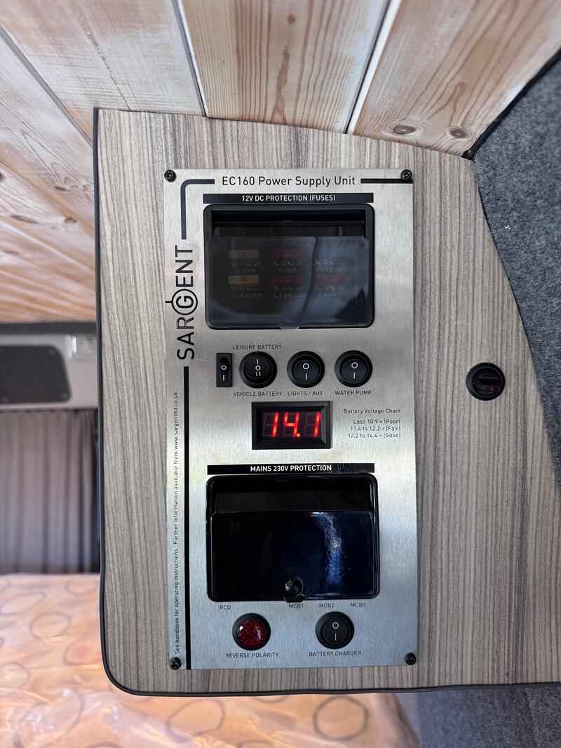 MERCEDES-BENZ SPRINTER MWB Off Grid Campervan. Solar. Heater. Victron. Swivel Seat. Fixed Bed. 2013