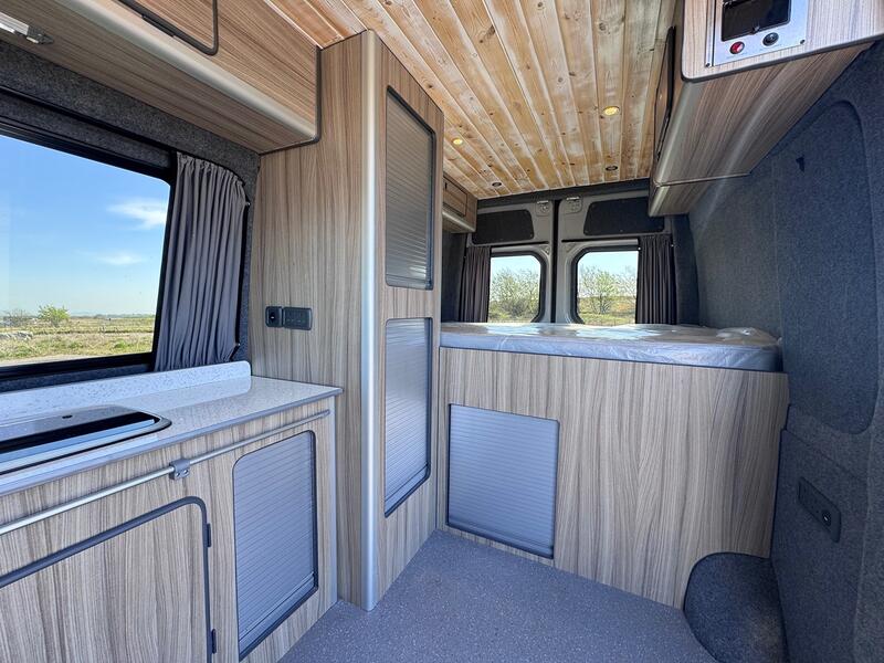 MERCEDES-BENZ SPRINTER MWB Off Grid Campervan. Solar. Heater. Victron. Swivel Seat. Fixed Bed. 2013