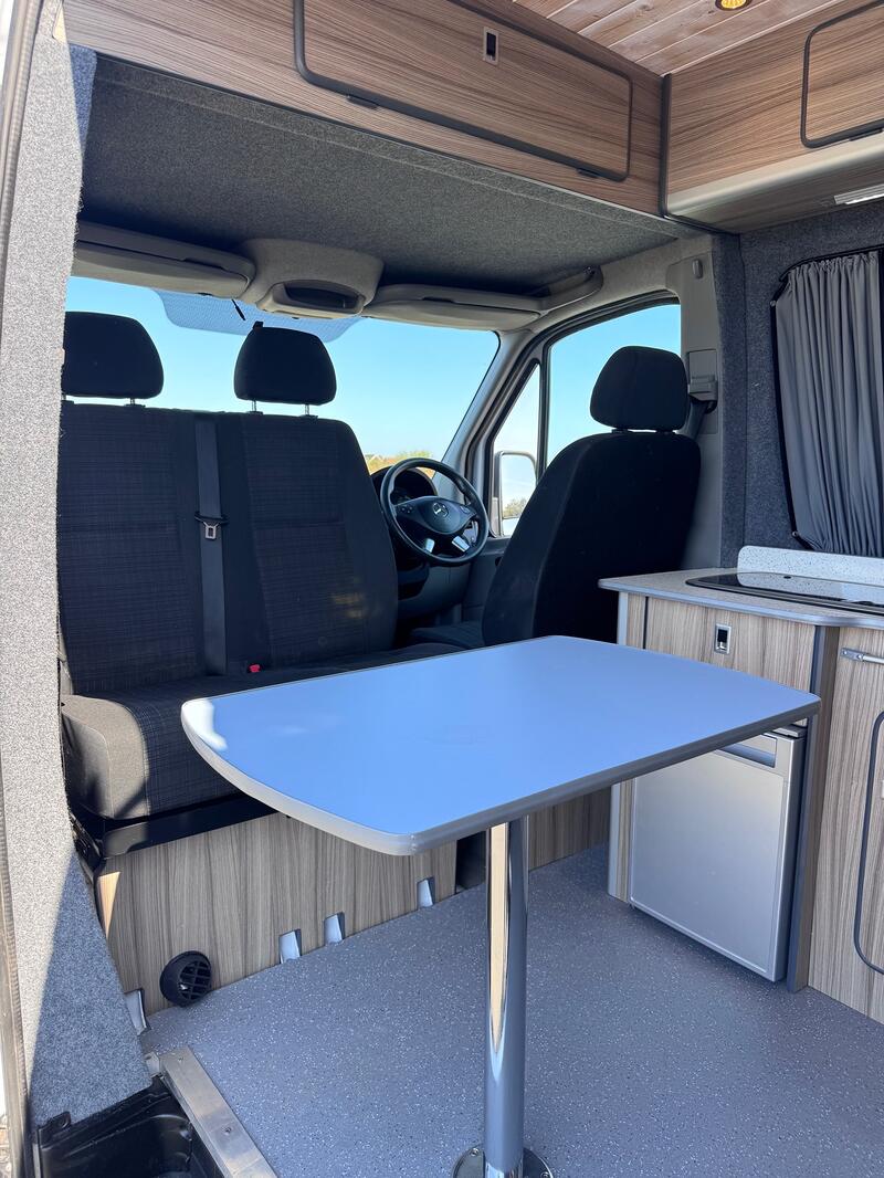 MERCEDES-BENZ SPRINTER MWB Off Grid Campervan. Solar. Heater. Victron. Swivel Seat. Fixed Bed. 2013