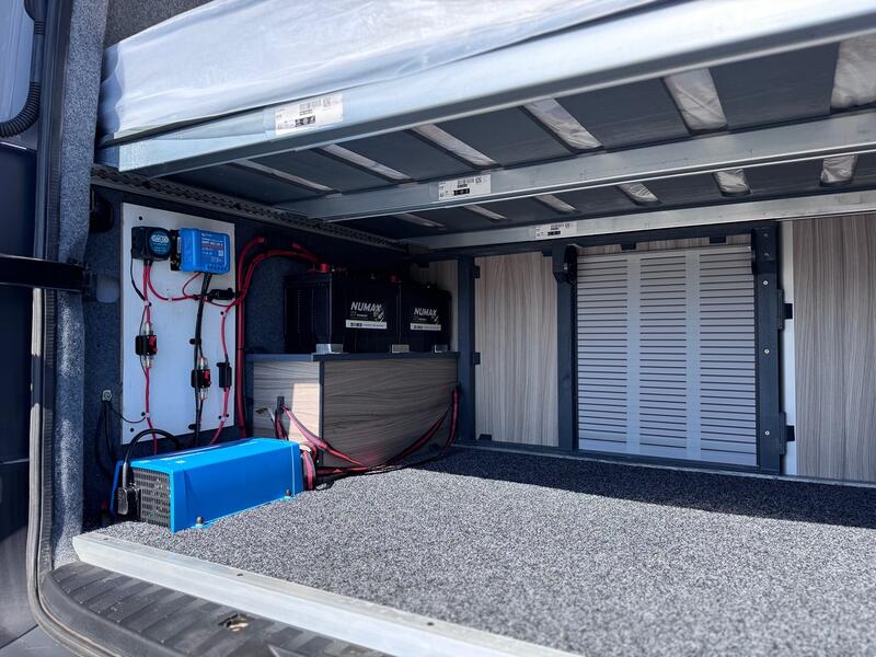 MERCEDES-BENZ SPRINTER MWB Off Grid Campervan. Solar. Heater. Victron. Swivel Seat. Fixed Bed. 2013
