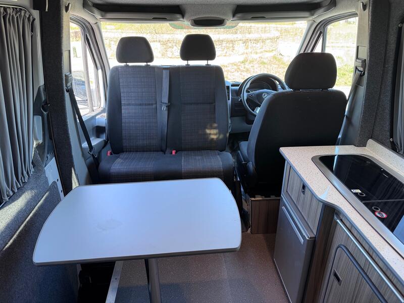 MERCEDES-BENZ SPRINTER MWB Off Grid Campervan. Solar. Heater. Victron. Swivel Seat. Fixed Bed. 2013