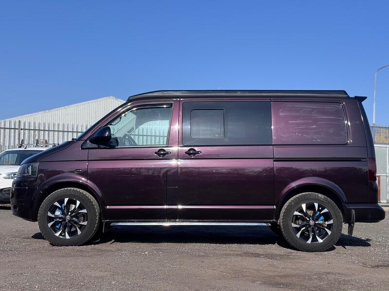 VOLKSWAGEN T5 CAMPER 2.0 TDI T32 Trendline 4Motion Pop Top Campervan Dayvan. 4 Berth. Difflock. Kitcken. RIB Bed. Raspber 2013