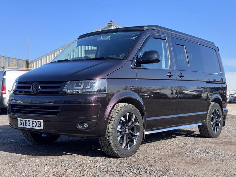 VOLKSWAGEN T5 CAMPER 2.0 TDI T32 Trendline 4Motion Pop Top Campervan Dayvan. 4 Berth. Difflock. Kitcken. RIB Bed. Raspber 2013