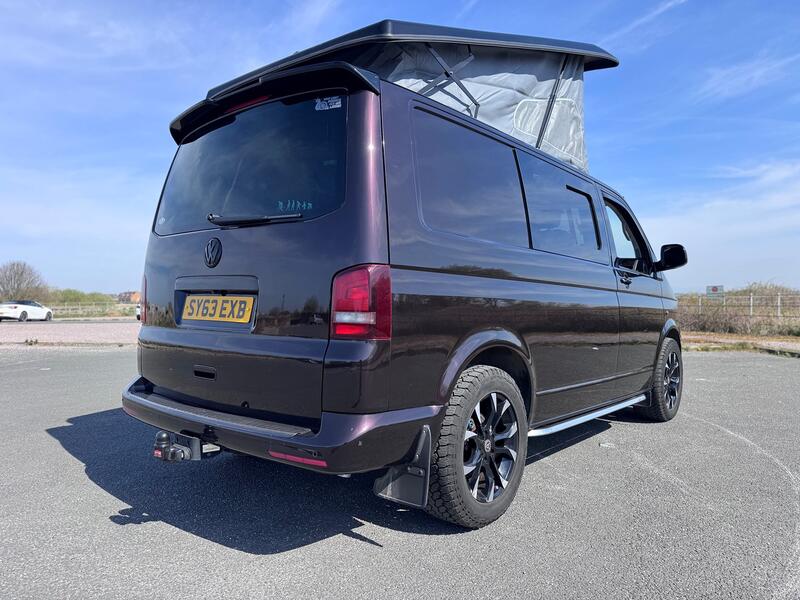 VOLKSWAGEN T5 CAMPER 2.0 TDI T32 Trendline 4Motion Pop Top Campervan Dayvan. 4 Berth. Difflock. Kitcken. RIB Bed. Raspber 2013