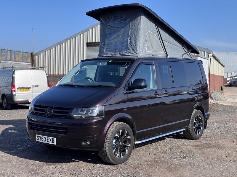 VOLKSWAGEN T5 CAMPER 2.0 TDI T32 Trendline 4Motion Pop Top Campervan Dayvan. 4 Berth. Difflock. Kitcken. RIB Bed. Raspber 2013