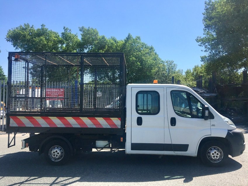 FIAT DUCATO Double Cab Caged Tippper 2010