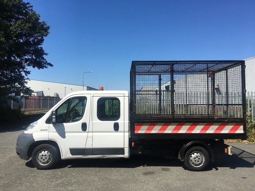 FIAT DUCATO Double Cab Caged Tippper 2010