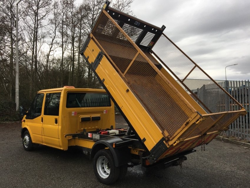 FORD TRANSIT TDCi 115 Double Cab Dropside Tipper 2011