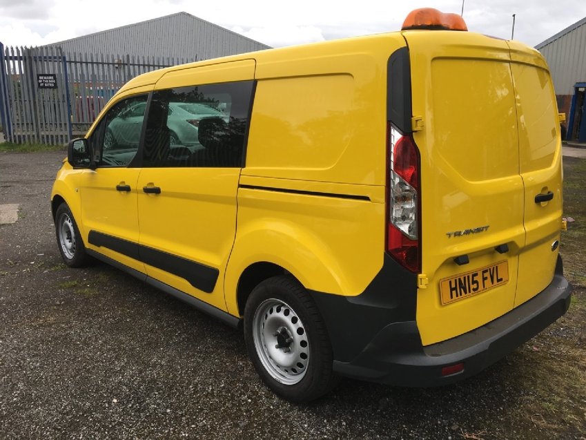 FORD TRANSIT CONNECT TDCi 95 L2H1 LWB 230 5 seat Crew Van  2015