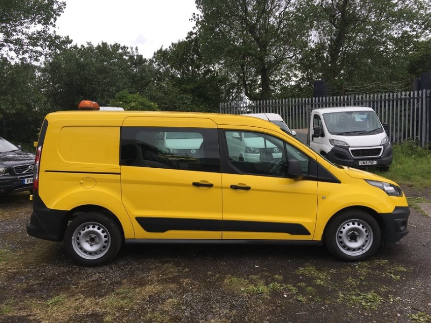 FORD TRANSIT CONNECT TDCi 95 L2H1 LWB 230 5 seat Crew Van  2015