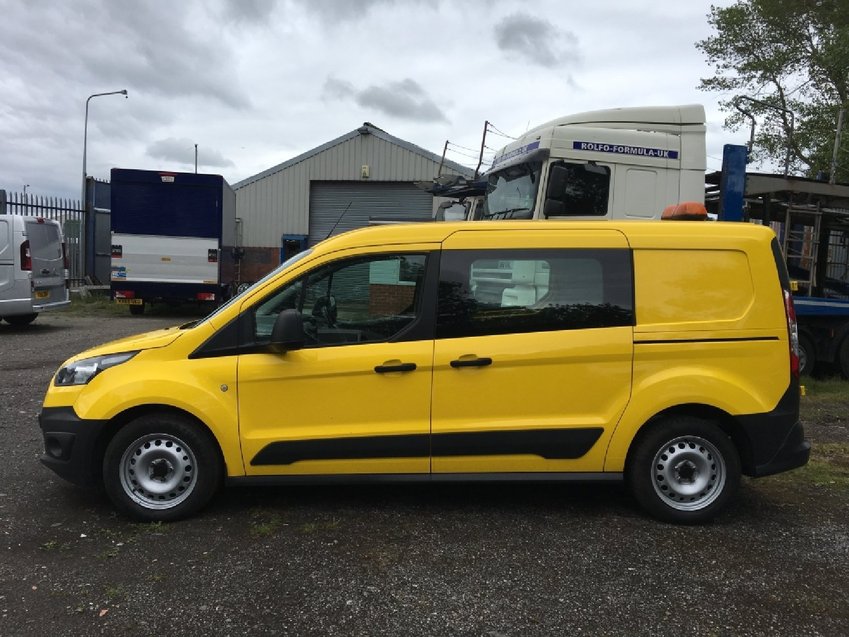 FORD TRANSIT CONNECT TDCi 95 L2H1 LWB 230 5 seat Crew Van  2015