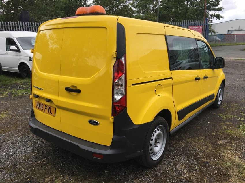 FORD TRANSIT CONNECT TDCi 95 L2H1 LWB 230 5 seat Crew Van  2015