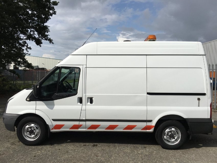 FORD TRANSIT 2.2TDCI T350 MWB Compressor Generator Power Van 112k. EURO 5 2012