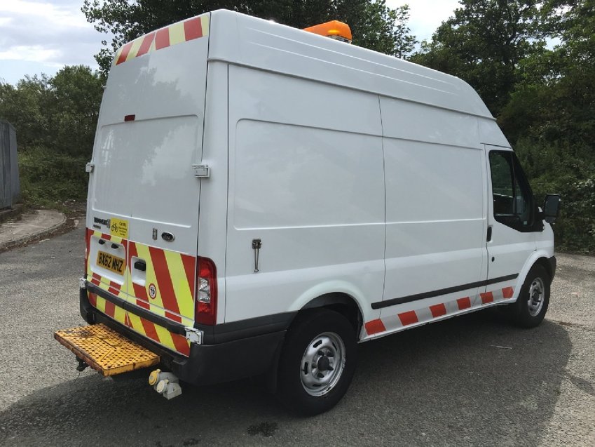 FORD TRANSIT 2.2TDCI T350 MWB Compressor Generator Power Van 112k. EURO 5 2012