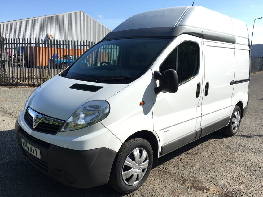 VAUXHALL VIVARO CDTi 90 L1H1 SWB 2900 HIGH ROOF 2014