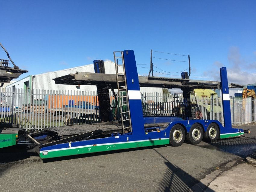 DAF CF  Euro 6 85-440 LOHR  EHR300 Car Transporter 2015