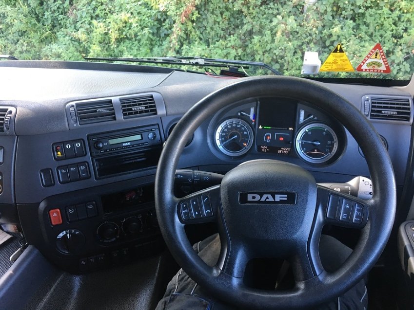 DAF CF  Euro 6 85-440 LOHR  EHR300 Car Transporter 2015