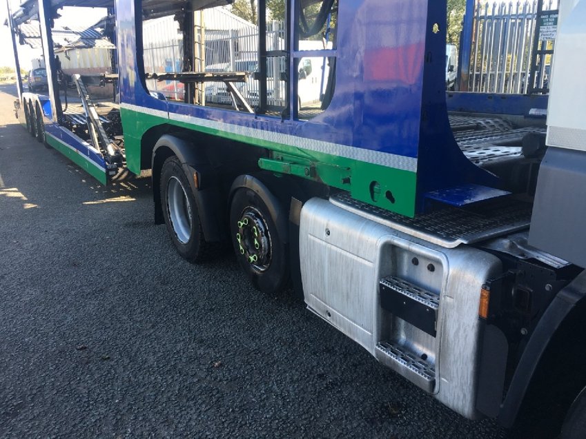 DAF CF  Euro 6 85-440 LOHR  EHR300 Car Transporter 2015