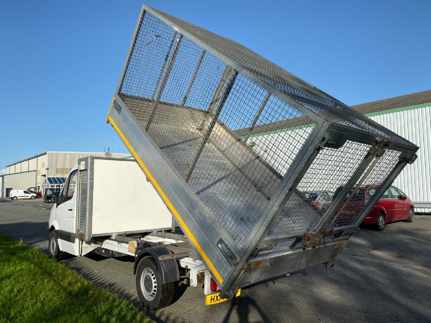 MERCEDES-BENZ SPRINTER 313 CDi LWB Aluminium Tipper with Toolbox  2014