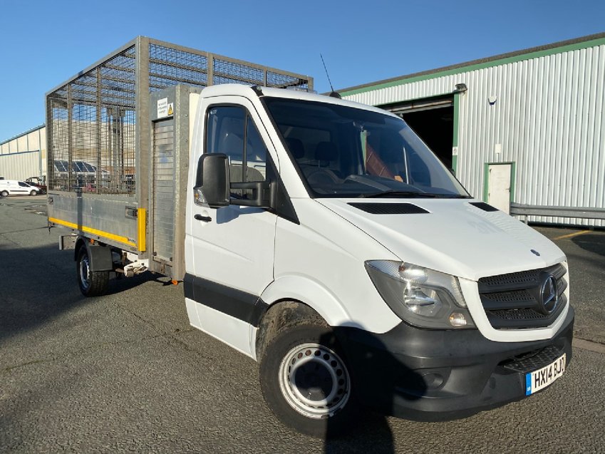 MERCEDES-BENZ SPRINTER 313 CDi LWB Aluminium Tipper with Toolbox  2014