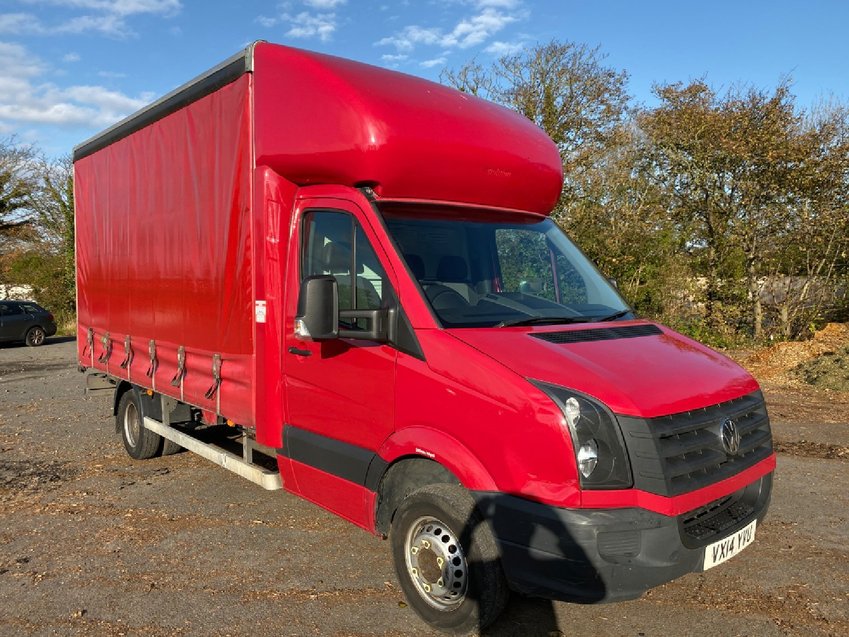 VOLKSWAGEN CRAFTER  2.0TDi 109PS CR50 Curtainsider - Chassis Cab. 2014