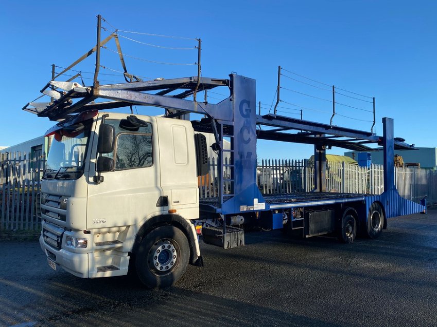 DAF CF  75 310 6x2  Transporter Engineering 5 Car Transporter. 2009