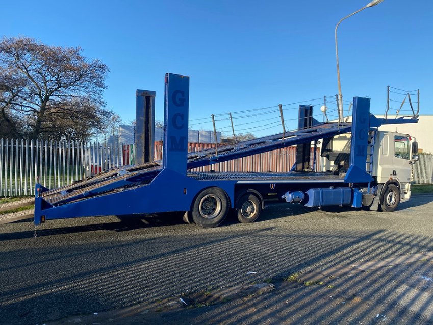 DAF CF  75 310 6x2  Transporter Engineering 5 Car Transporter. 2009