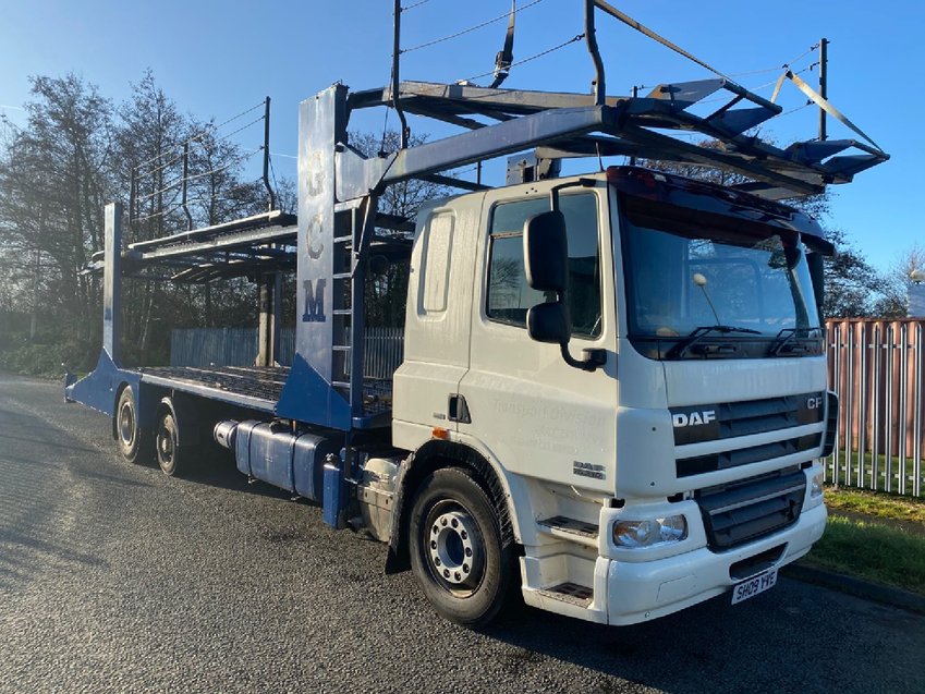 DAF CF  75 310 6x2  Transporter Engineering 5 Car Transporter. 2009