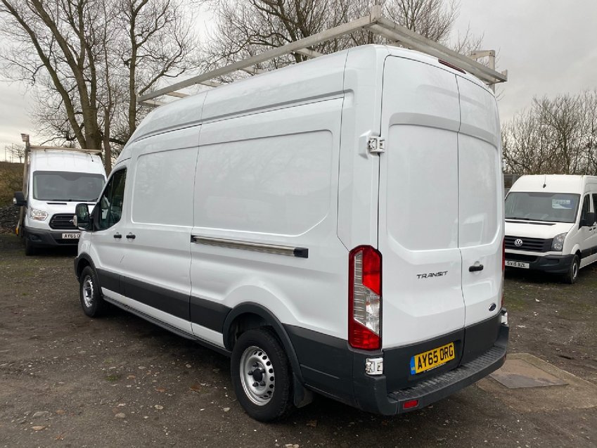 FORD TRANSIT TDCi 125 L3H3 LWB GLASS CARRIER VAN.  2015