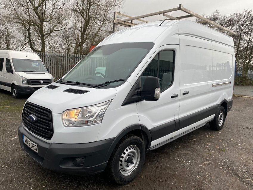 FORD TRANSIT TDCi 125 L3H3 LWB GLASS CARRIER VAN.  2015