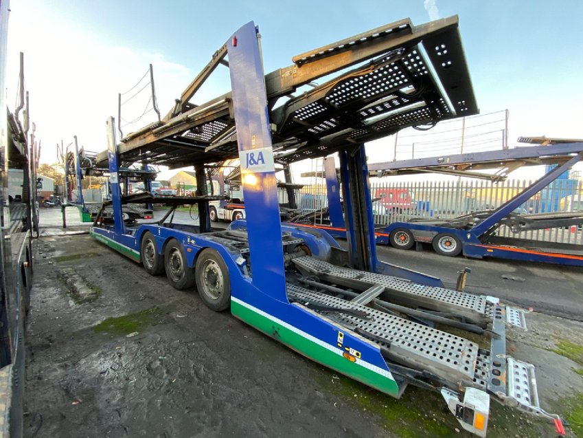 DAF CF LOHR EHR 300 11 CAR TRANSPORTER----- TRAILER ONLY 2011